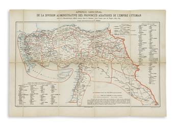 (TURKEY.) Kiepert, Heinrich. Nouvelle Carte Generale des Provinces Asiatiques de lEmpire Ottoman (Sans lArabie).